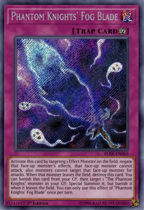 Phantom Knights' Fog Blade [BLRR-EN065] Secret Rare | The CG Realm