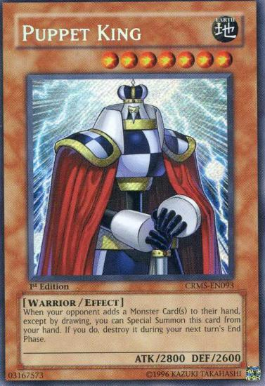 Puppet King [CRMS-EN093] Secret Rare | The CG Realm