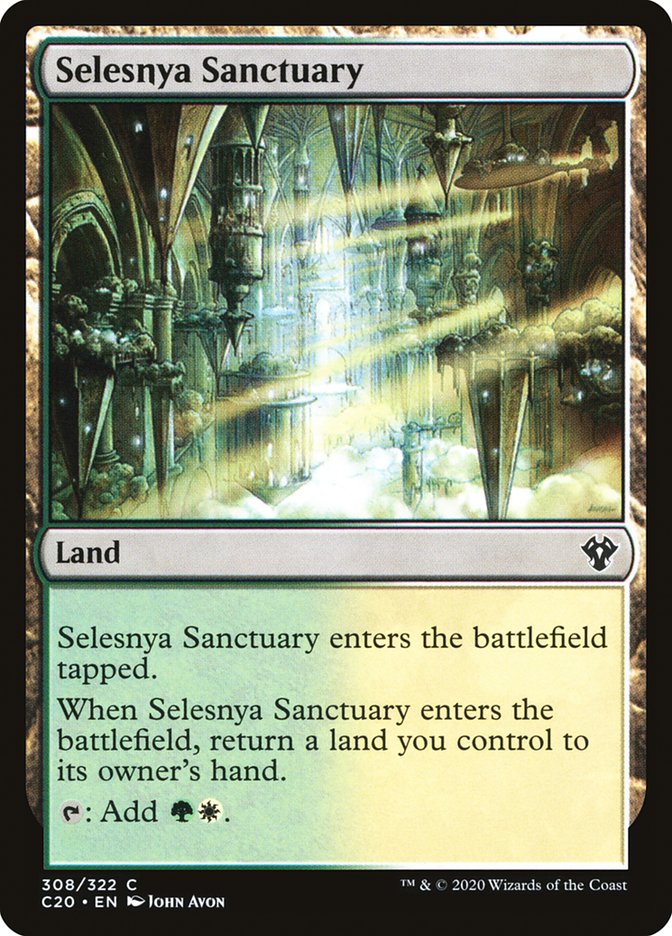 Selesnya Sanctuary [Commander 2020] | The CG Realm