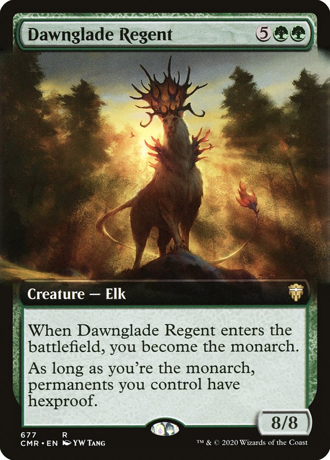 Dawnglade Regent (Extended Art) [Commander Legends] | The CG Realm