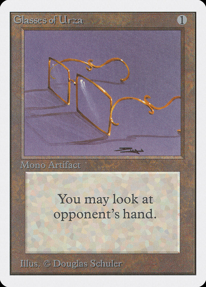 Glasses of Urza [Unlimited Edition] | The CG Realm