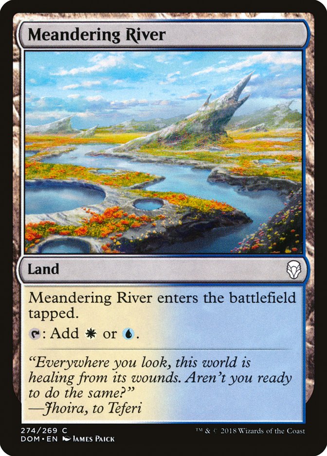 Meandering River [Dominaria] | The CG Realm