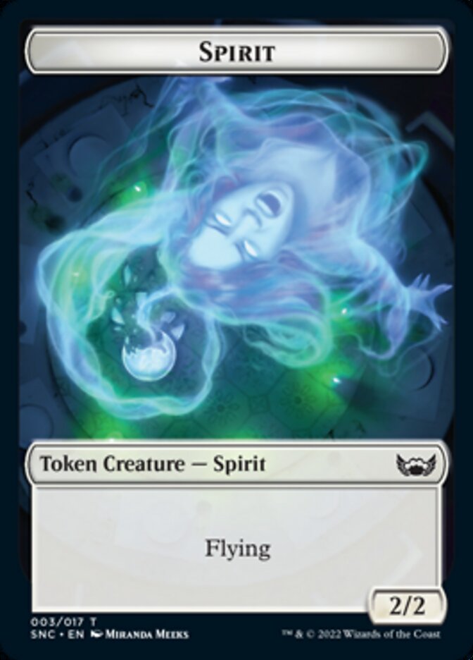 Treasure (017) // Spirit Double-Sided Token [Streets of New Capenna Tokens] | The CG Realm