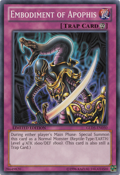 Embodiment of Apophis [GLD5-EN050] Common | The CG Realm