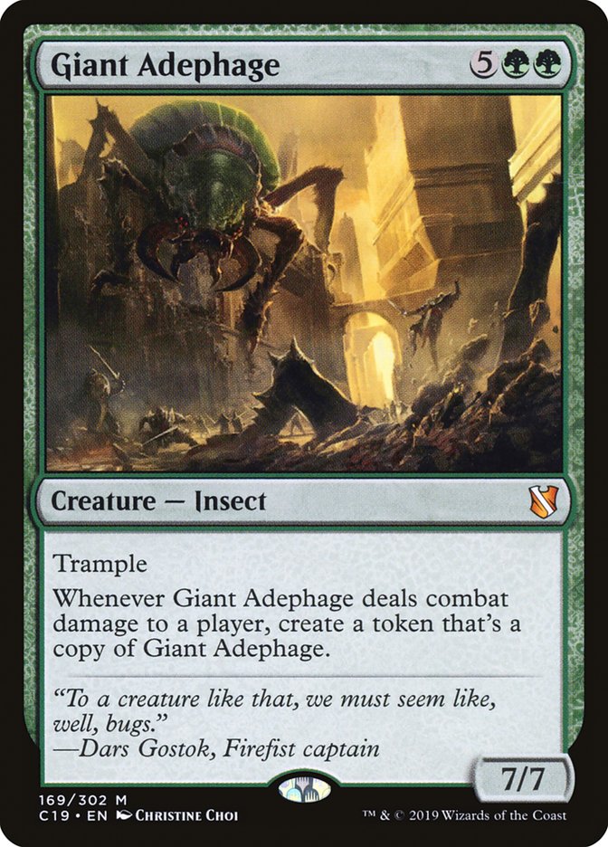 Giant Adephage [Commander 2019] | The CG Realm