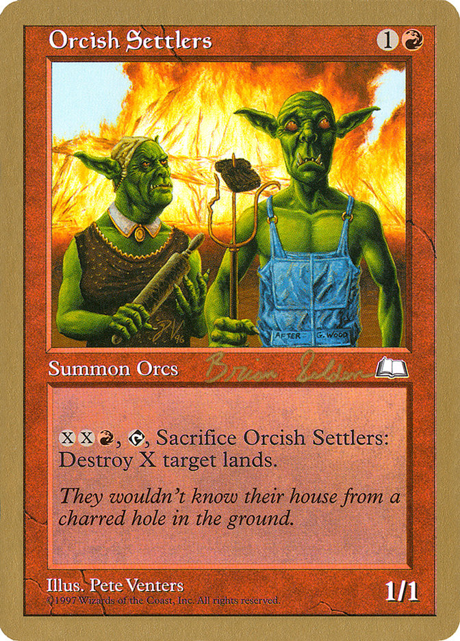 Orcish Settlers (Brian Selden) [World Championship Decks 1998] | The CG Realm