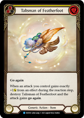 Talisman of Featherfoot [EVR190] (Everfest)  1st Edition Cold Foil | The CG Realm