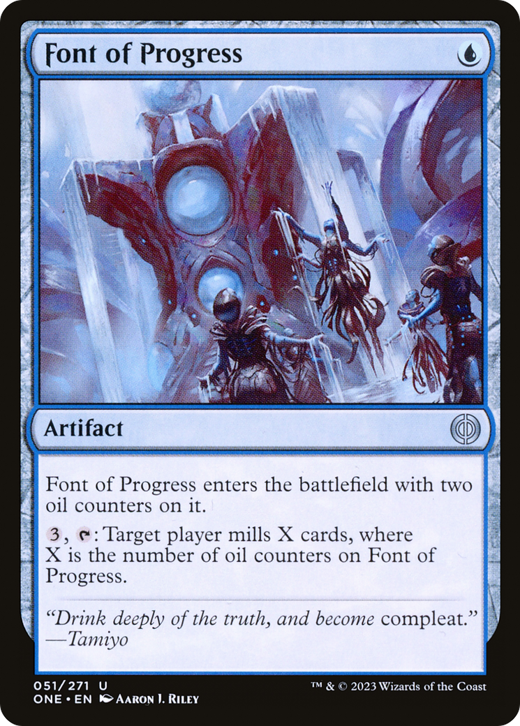 Font of Progress [Phyrexia: All Will Be One] | The CG Realm