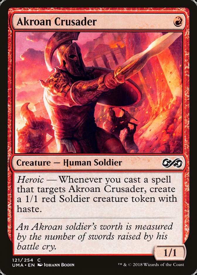 Akroan Crusader [Ultimate Masters] | The CG Realm