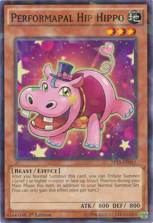 Performapal Hip Hippo [SP15-EN015] Shatterfoil Rare | The CG Realm