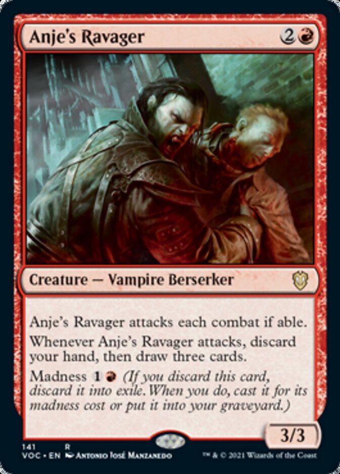 Anje's Ravager [Innistrad: Crimson Vow Commander] | The CG Realm