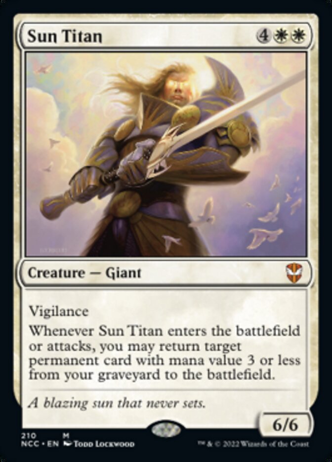 Sun Titan [Streets of New Capenna Commander] | The CG Realm