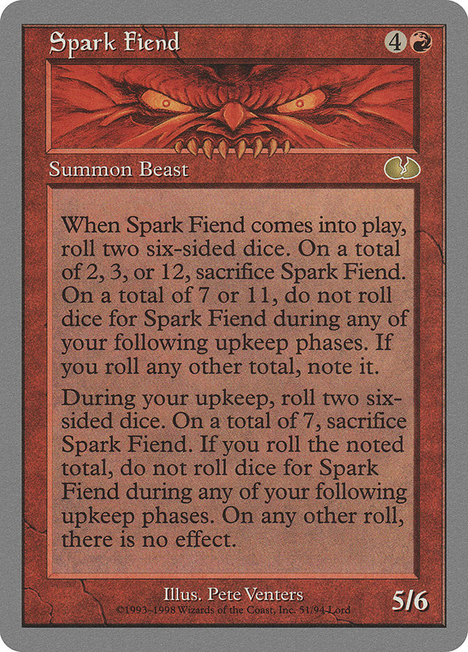 Spark Fiend [Unglued] | The CG Realm