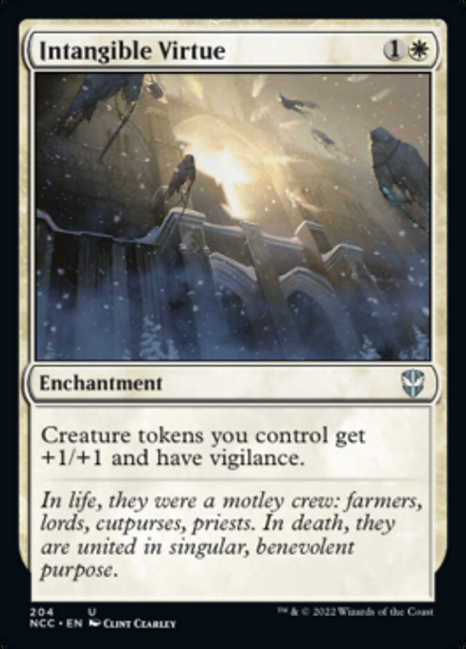 Intangible Virtue [Streets of New Capenna Commander] | The CG Realm