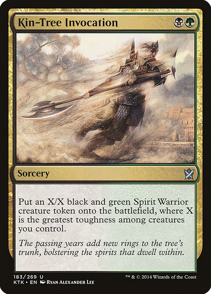 Kin-Tree Invocation [Khans of Tarkir] | The CG Realm