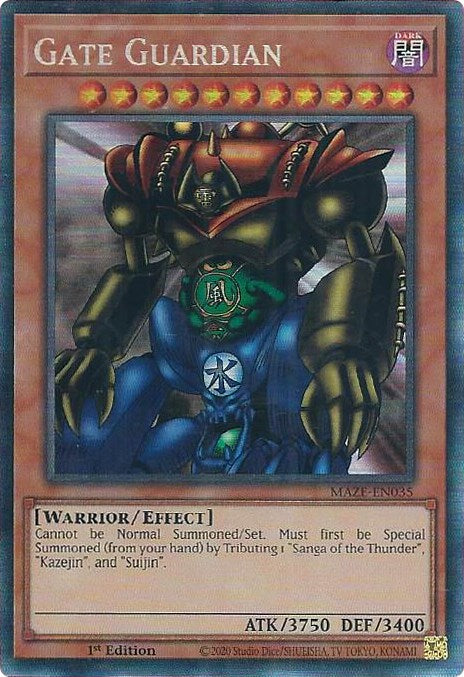 Gate Guardian [MAZE-EN035] Collector's Rare | The CG Realm