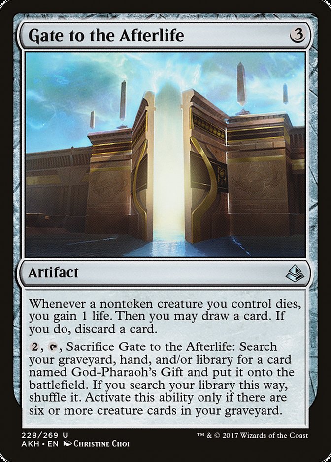 Gate to the Afterlife [Amonkhet] | The CG Realm