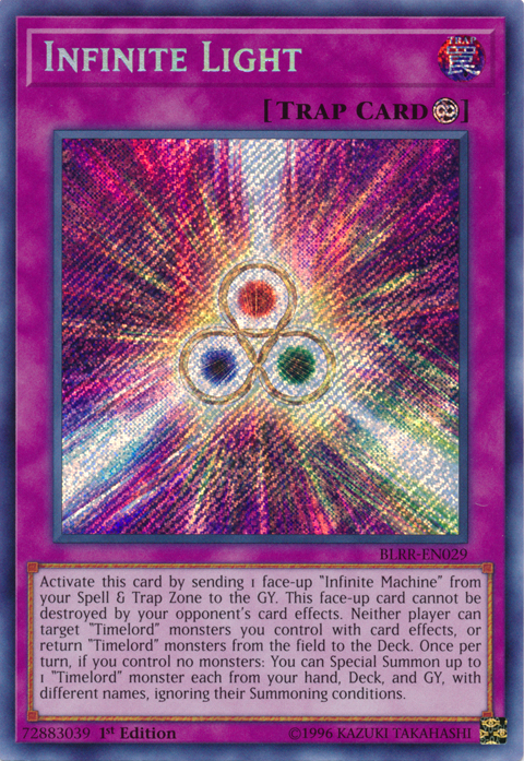 Infinite Light [BLRR-EN029] Secret Rare | The CG Realm