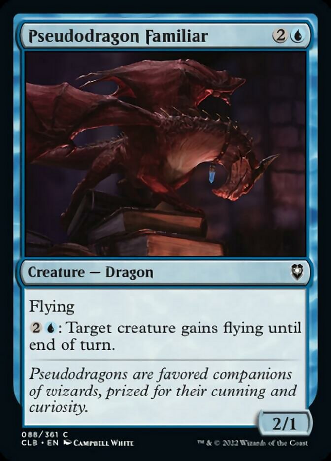 Pseudodragon Familiar [Commander Legends: Battle for Baldur's Gate] | The CG Realm