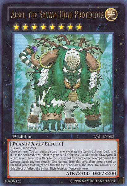 Alsei, the Sylvan High Protector [LVAL-EN052] Ultra Rare | The CG Realm