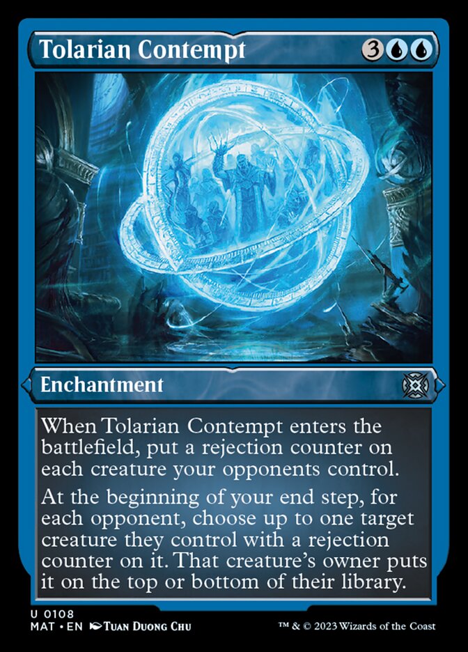 Tolarian Contempt (Foil Etched) [March of the Machine: The Aftermath] | The CG Realm