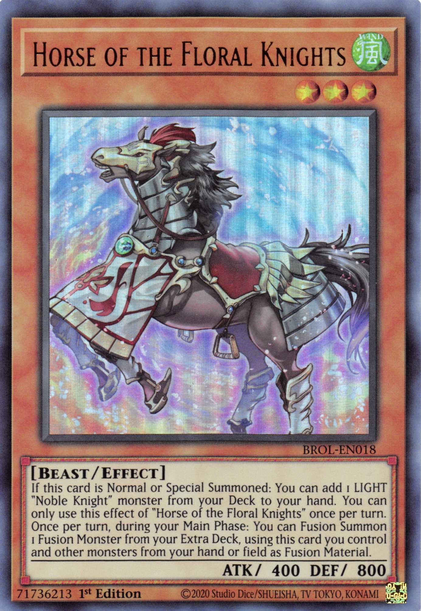 Horse of the Floral Knights [BROL-EN018] Ultra Rare | The CG Realm