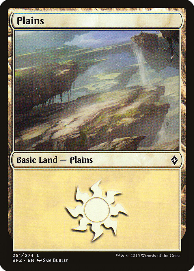 Plains (251) [Battle for Zendikar] | The CG Realm