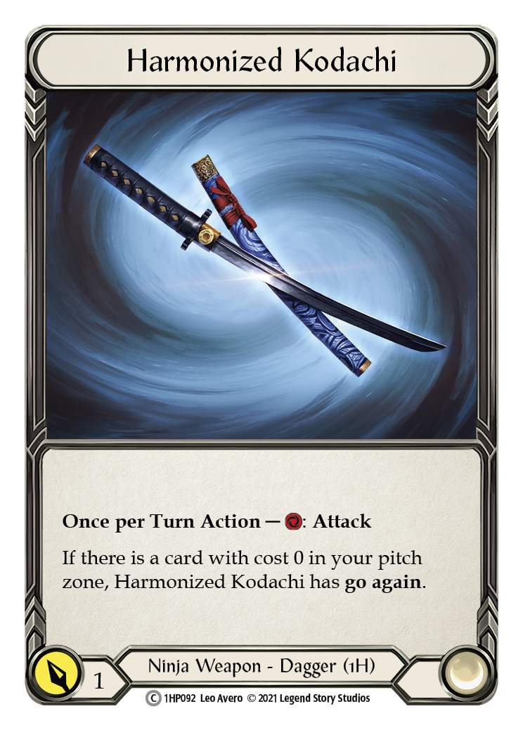 Harmonized Kodachi (Right) [1HP092] (History Pack 1) | The CG Realm