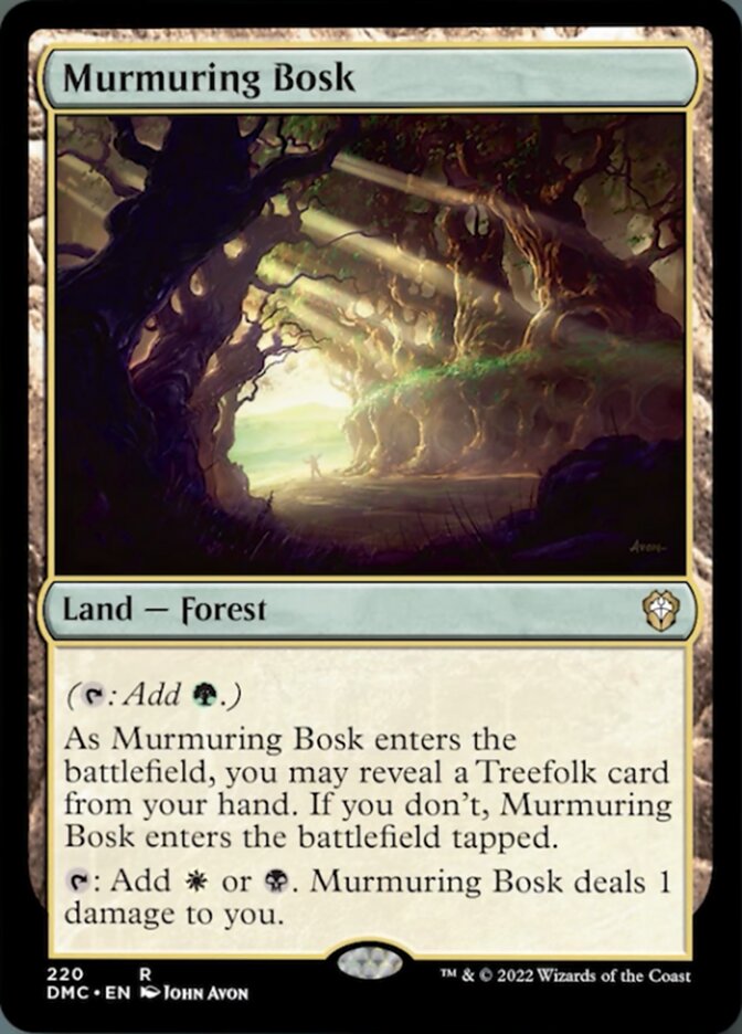 Murmuring Bosk [Dominaria United Commander] | The CG Realm