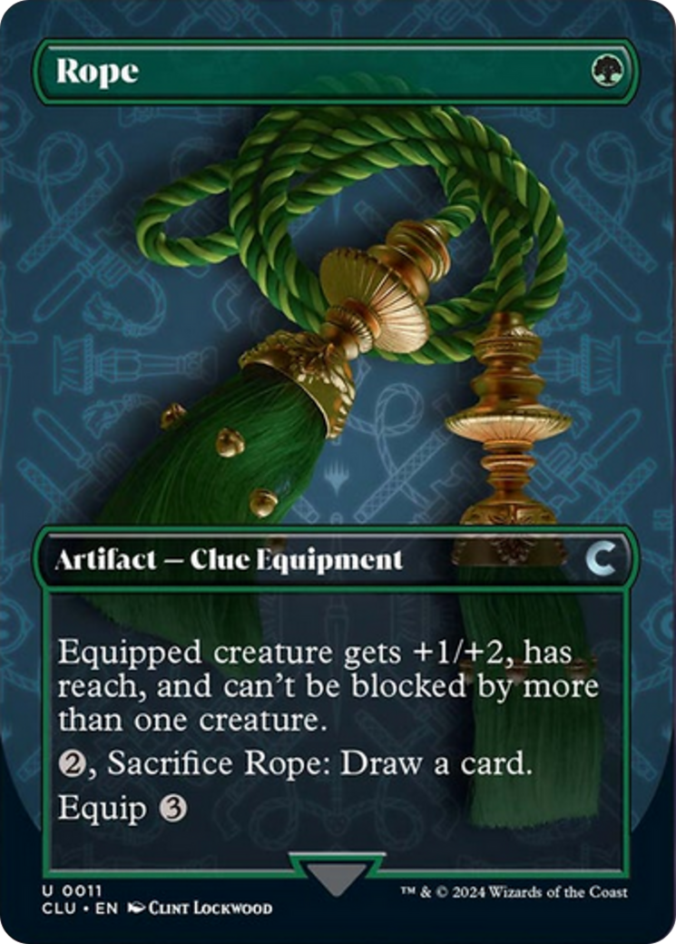 Rope (Borderless) [Ravnica: Clue Edition] | The CG Realm