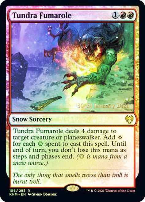 Tundra Fumarole [Kaldheim Prerelease Promos] | The CG Realm