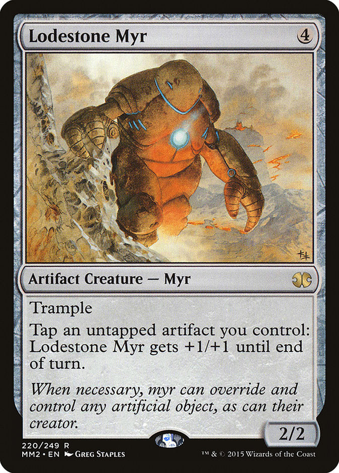 Lodestone Myr [Modern Masters 2015] | The CG Realm