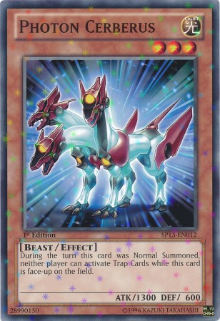 Photon Cerberus [SP13-EN012] Starfoil Rare | The CG Realm