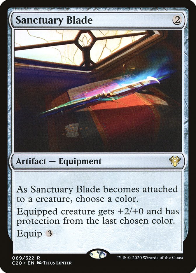 Sanctuary Blade [Commander 2020] | The CG Realm