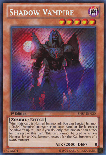 Shadow Vampire [SHSP-EN030] Secret Rare | The CG Realm