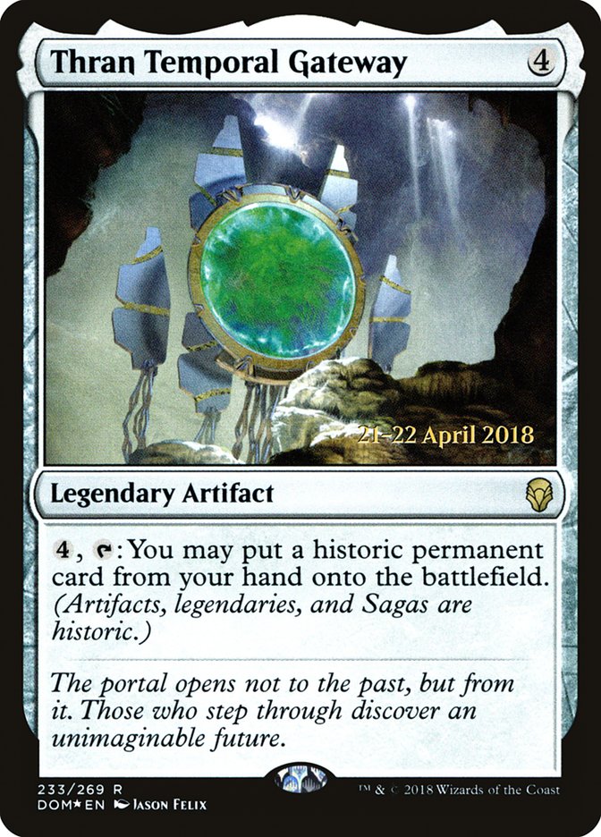 Thran Temporal Gateway [Dominaria Prerelease Promos] | The CG Realm