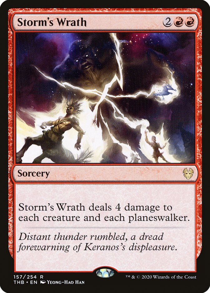 Storm's Wrath [Theros Beyond Death] | The CG Realm