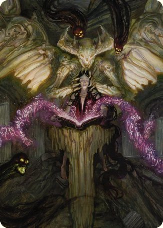 Demonic Tutor Art Card [Commander Masters Art Series] | The CG Realm