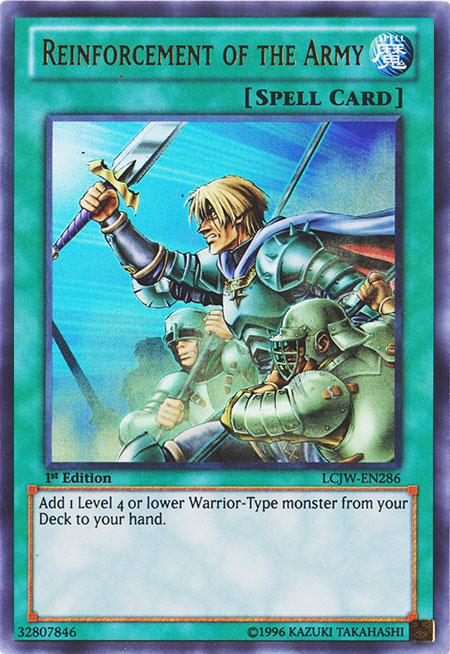 Reinforcement of the Army [LCJW-EN286] Ultra Rare | The CG Realm