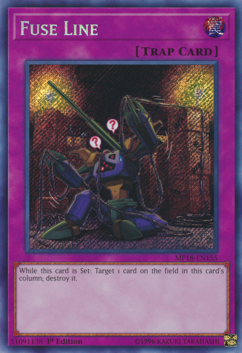 Fuse Line [MP18-EN155] Secret Rare | The CG Realm