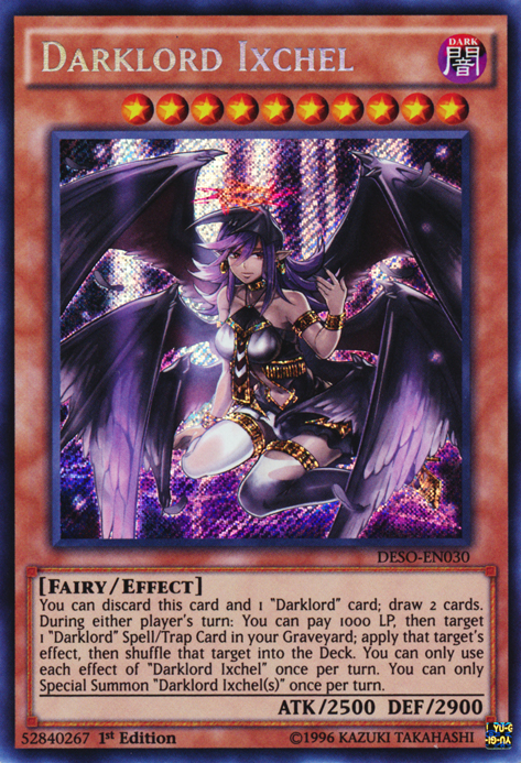 Darklord Ixchel [DESO-EN030] Secret Rare | The CG Realm