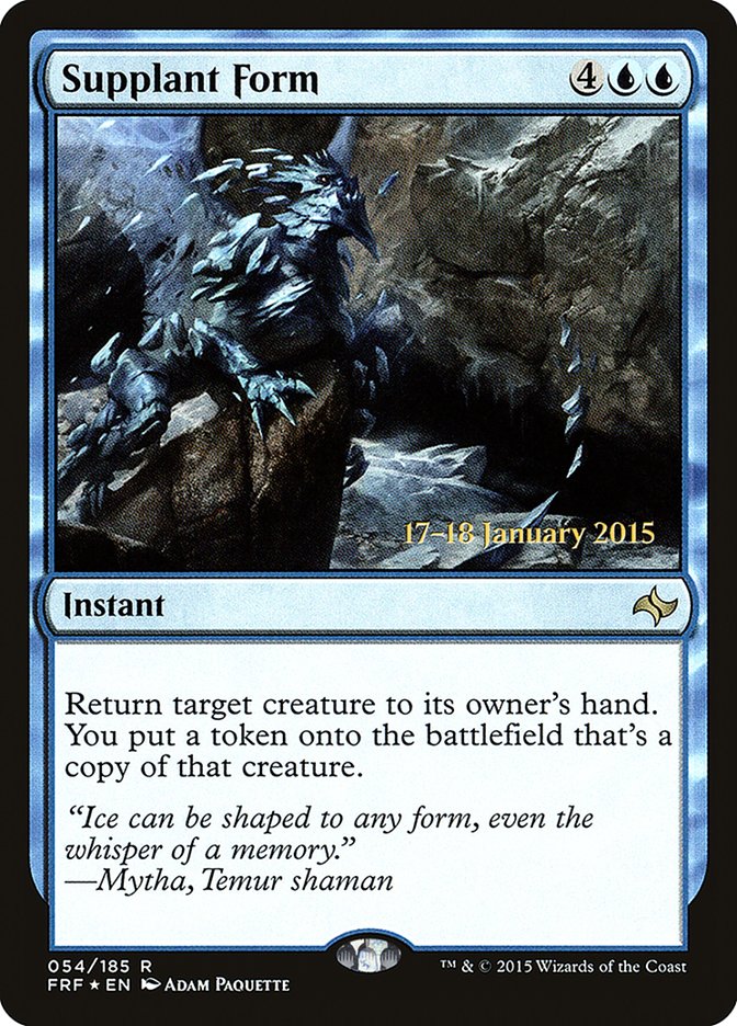 Supplant Form [Fate Reforged Prerelease Promos] | The CG Realm