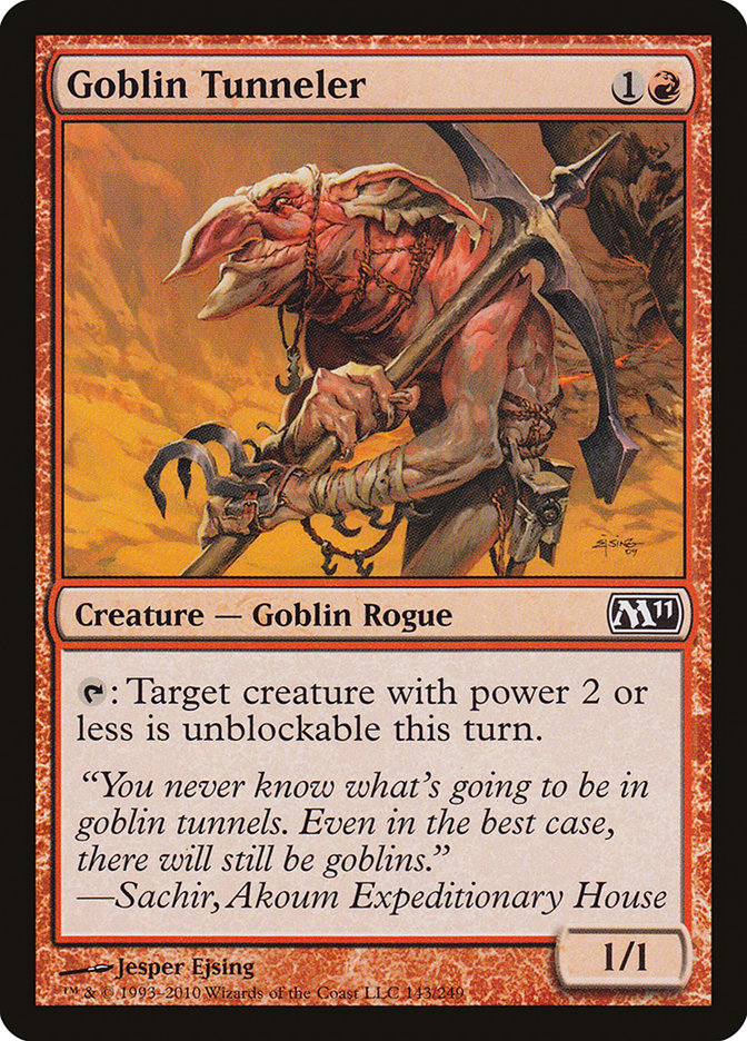 Goblin Tunneler [Magic 2011] | The CG Realm