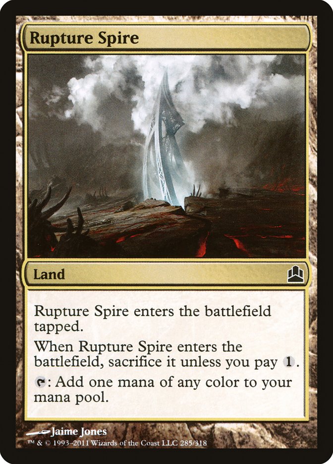 Rupture Spire [Commander 2011] | The CG Realm