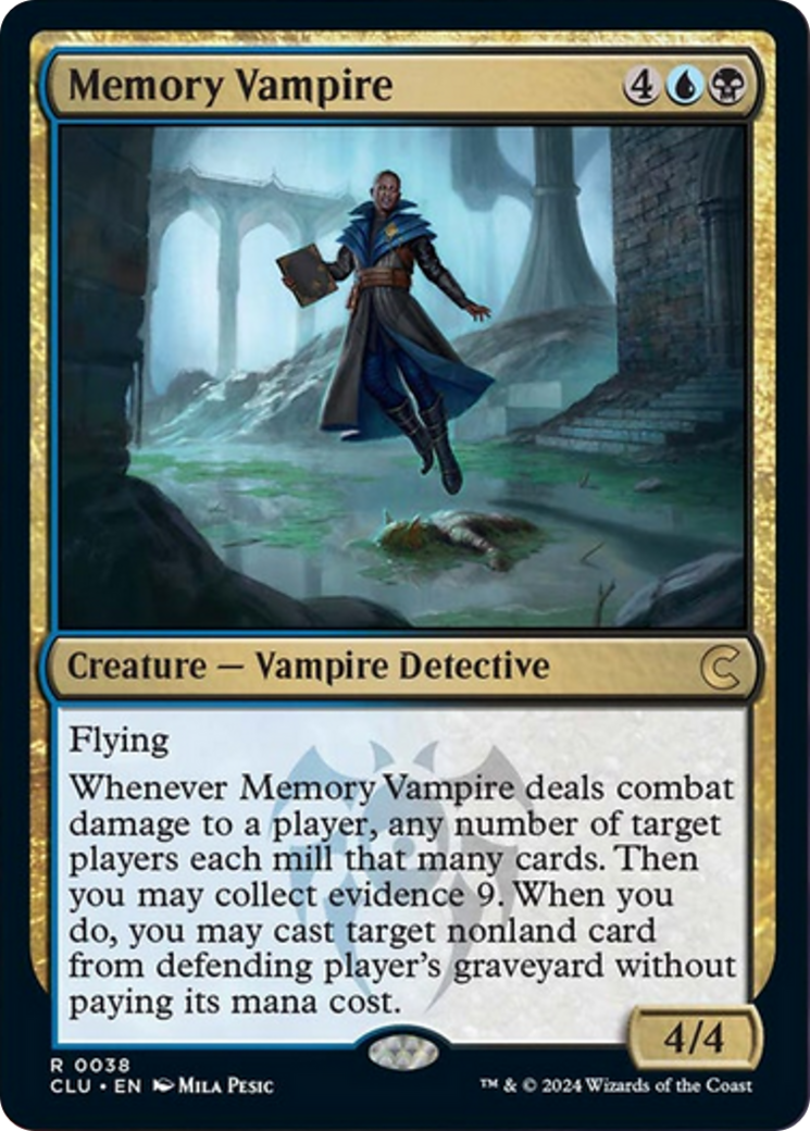 Memory Vampire [Ravnica: Clue Edition] | The CG Realm