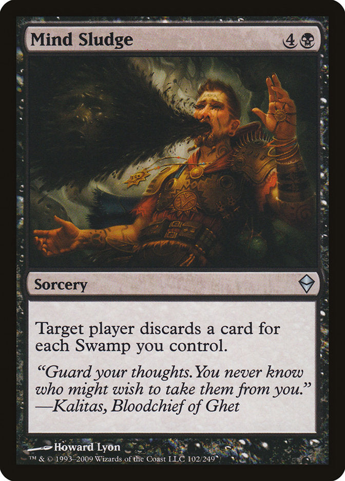 Mind Sludge [Zendikar] | The CG Realm