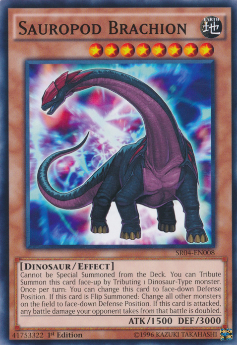 Sauropod Brachion [SR04-EN008] Common | The CG Realm