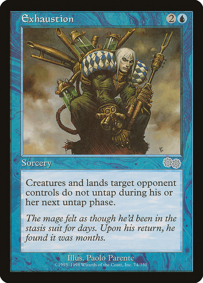 Exhaustion [Urza's Saga] | The CG Realm