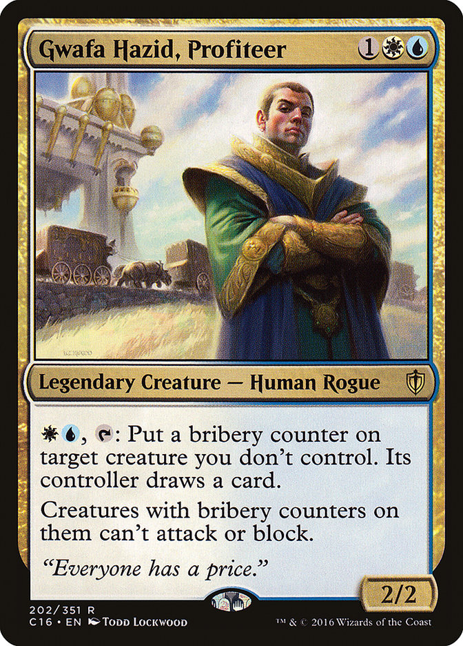 Gwafa Hazid, Profiteer [Commander 2016] | The CG Realm