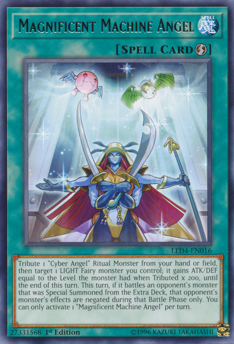 Magnificent Machine Angel [LED4-EN016] Rare | The CG Realm